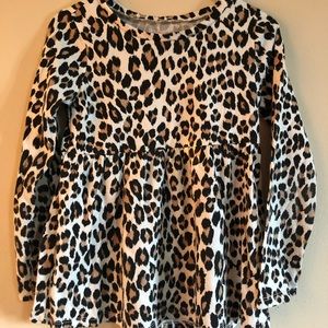 Leopard Print Toddler Dress